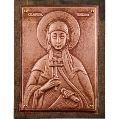 МЕДНА ИКОНА ЗА ЗАЩИТА СВЕТА ТАТЯНА