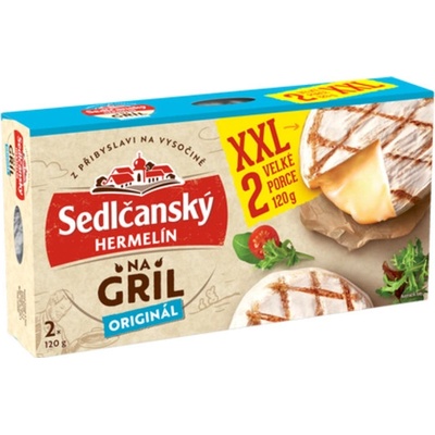 Sedlčanský Hermelín na gril Originál XXL 240 g