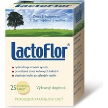 LactoFlor Probiotické žúvacie tablety 25 žuvacích tabliet