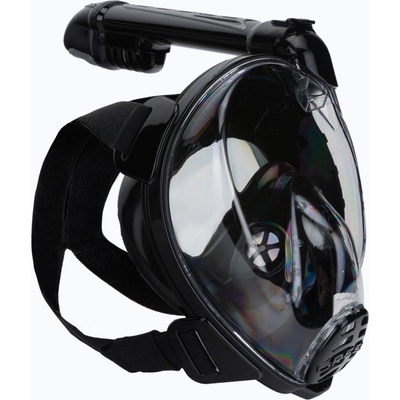 CRESSI Duke Dry пълнолицева маска за гмуркане с шнорхел черна XDT005050