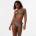 Jack Wills Women's JW Hoop Detail Tie Side Bikini Bottoms - Khaki