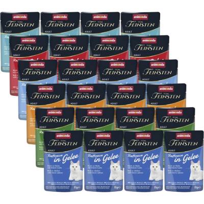 Animonda Vom Feinsten Raffinesse Mix chutí v želé 24 x 85 g