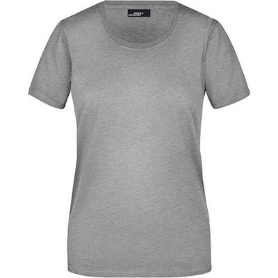 James&Nicholson Dámske tričko JN901 Grey Heather
