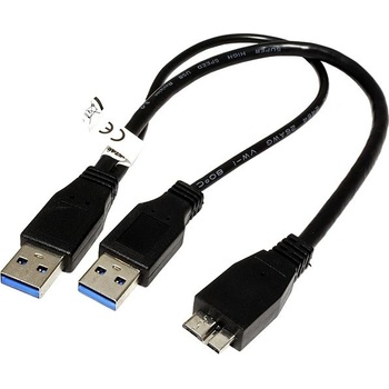 Goobay 95746 USB 3.0, 0,3m, černý