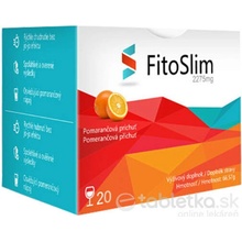 FitoSlim Štíhla línia s práškom na prípravu nápoja pomaranč 20 vrecúšok