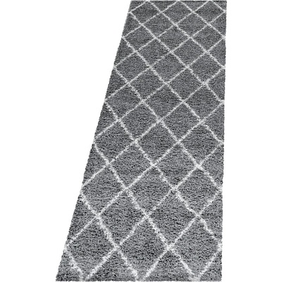 Ayyildiz Сива пътека 80x250 cm Alvor - Ayyildiz Carpets (ALVOR802503401GREY)