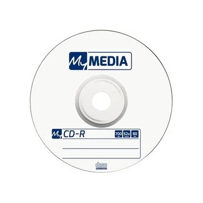My Media CD-R, 700 MB, 52x, 50 броя, фолирани (069201)