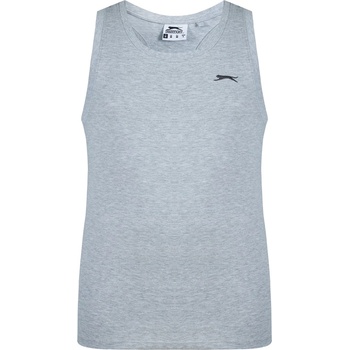Image 1 of Slazenger Мъжки потник Slazenger Muscle Vest Mens - Grey Marl