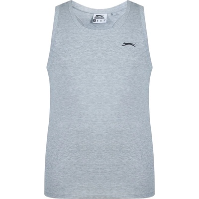 Slazenger Мъжки потник Slazenger Muscle Vest Mens - Grey Marl