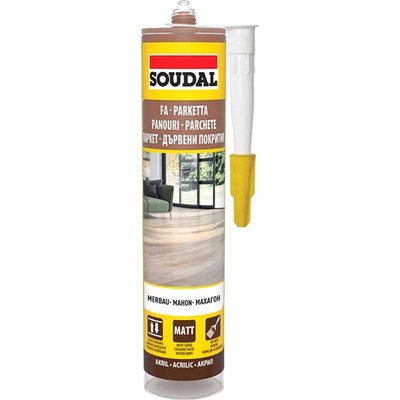 Soudal Силикон Судал за паркет 280мл soudal махагон