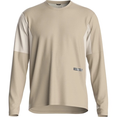 Ortovox Мъжка фланелка с дълъг ръкав за колоездене Ortovox Sequence Free Jersey L/S Cycling jersey - Dark Linen (056-4086-0213)