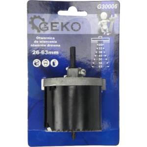GEKO Боркорона за дърво 26-63 мм 02614 (g30006)