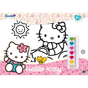 Hello Kitty omalovánka