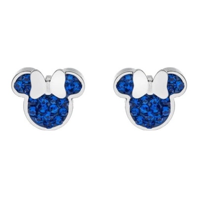DISNEY oceľové náušnice Minnie E600177RBL-B.CS