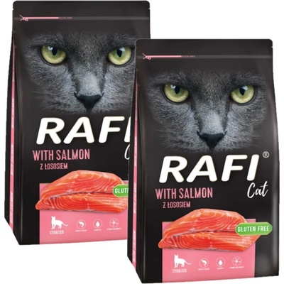 DOLINA NOTECI Rafi Cat pre sterilizované mačky s lososom 2 x 7 kg