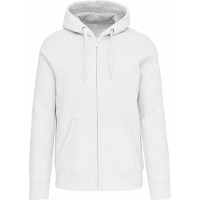 Kariban K 444 mikina s kapucí white