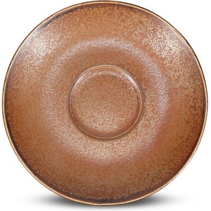 BonBistro Кафява порцеланова чинийка ø 14 cm Ovio - BonBistro (740310)