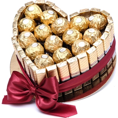 Darčekový balíček Ferrero srdce