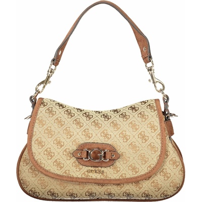 Guess Jeans dámska kabelka Bežová 48.0X23.0X13.0cm Bežová
