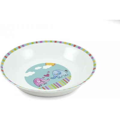 Matell VM Talíř hluboký dětský 19cm SLON porcelán