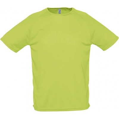 Soľs Sporty pánske tričko s krátkym rukávom apple green