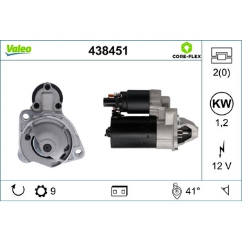 Štartér VALEO 438451