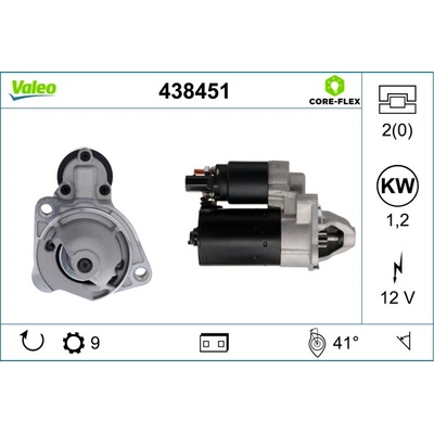 Štartér VALEO 438451