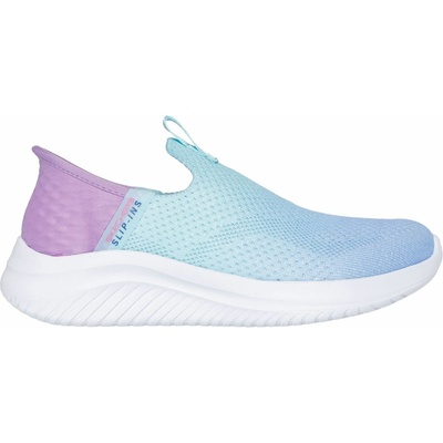 Skechers dievčenská vychádzková obuv ULTRA FLEX 3.0 svetlomodrá fialová biela
