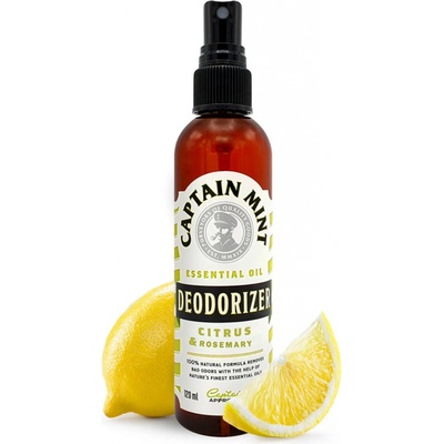 Captain Mint 100% přírodní sprej do bot citrón & rozmarýn 120 ml