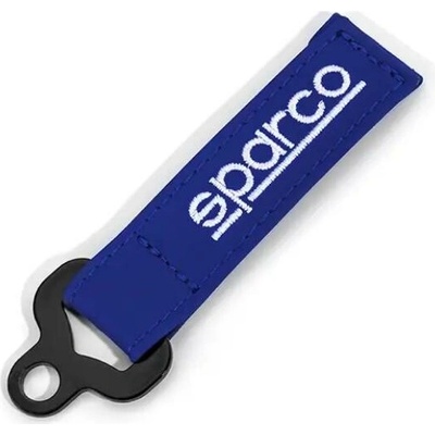 Prívesok na kľúče Sparco v tvare ťažného oka modrá
