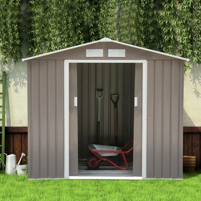Goleto se základnou L 213 cm x 127 cm x 185 cm šedý – Hledejceny.cz