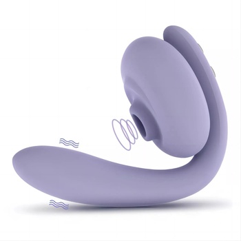 Tracy's Dog OG Flow G-Spot & Clitoral Sucking Vibrator Light Purple
