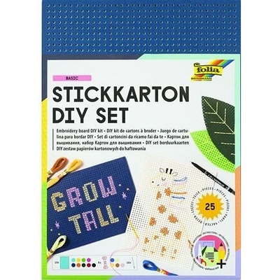 Dětská vyšívací sada - křížkový steh