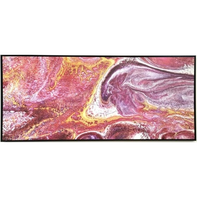 Bondecor Obraz na plátně v rámu "Abstrakt purple" 134x59 cm