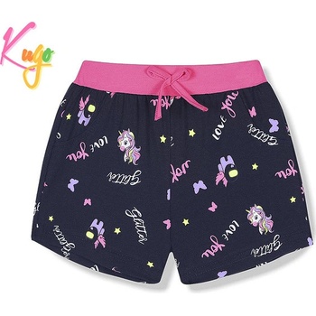 Kugo dívčí šortky tm.modré