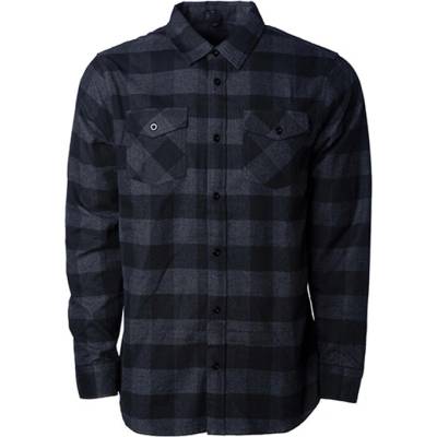 Independent Dámska flanelová košeľa EXP50F Charcoal Heather