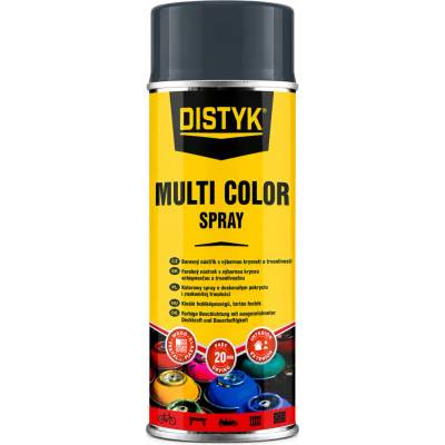 DISTYK Multi color spray 400 ml RAL7016 antracitová šedá TP07016D