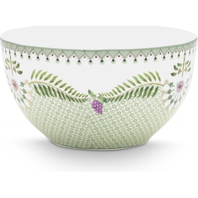 PIP Studio Miska Lily & Lotus Tiles světle zelená 15 cm
