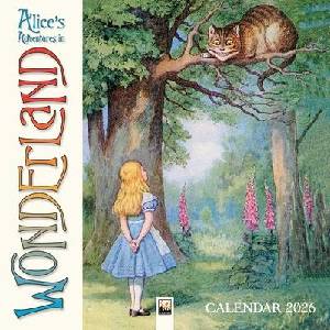 Alice's Adventures in Wonderland Wall Calendar 2026 (ISBN: 9781835623121)