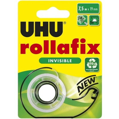 Uhu Lepiaca páska Rollafix Invisible Dispenser Blister 7,5 m
