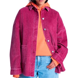 Roxy Дамска риза с копчета Roxy Women's Kick Back Washed Cord Shirt - Rhododendron - размер XS (133-1159-0411)