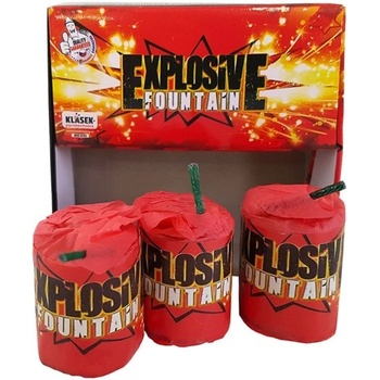 Fontána Explosive 3 ks