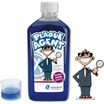 Miradent pro děti pro detekci plaku Plaque Agent 500 ml