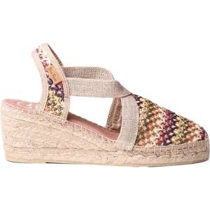 TONI PONS Terra-NZ Wedge Espadrilles - Beige (Plum)