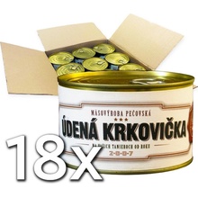 Mäsovýroba Pečovská Údená krkovička 18 x 400 g