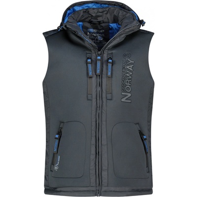 Geographical Norway vesta pánská Vitchwood Men tmavě šedá