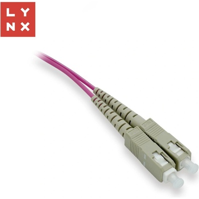 Lynx CS LX-DPX-SC/SC-OM4-2 duplexní patch MM OM4 SC/SC 50/125µm 2m