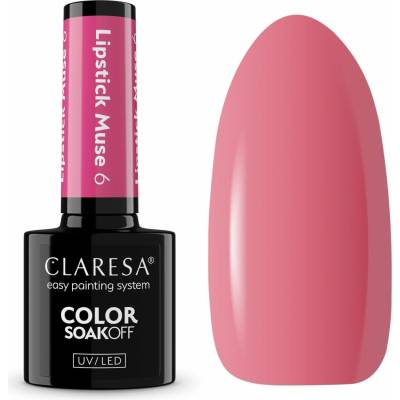 CLARESA Gélový lak Lipstick Muse 6 5 ml