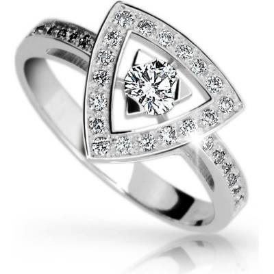 Cutie Jewellery silver Stříbrný prsten CUTIE S1970 Bílá