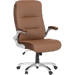 Carmen Президентски офис стол Carmen 6106 - кафяв (3520053_2) - tierradesign